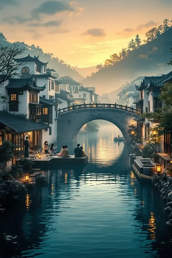 古镇人家 高清影视海报